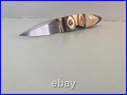 Very rare John Jones Handmade Folding Knife Collectable History