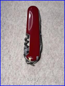 Victorinox Swiss Army Knife 91mm Yeoman Mechanic Red #2, Plus Scales Custom Made