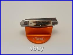 Vincenzo Balistreri Custom Stag Rwl 34 Serpentine Lambsfoot Knife Exquisite Work