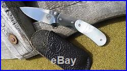 Vintage 90s William Henry Fine Knives Gents Knife Kestrel beautiful Pearl grips