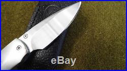 Vintage 90s William Henry Fine Knives Gents Knife Kestrel beautiful Pearl grips