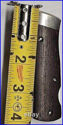 Vintage Bench Mark Rolox AD-881 Slide Knife Cocobolo Wood Scales Benchmark US 6½