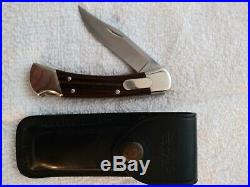 Vintage Buck Knife Model 110 -I Assist Nickel Custom Made in 2006 Pristine/Mint