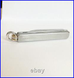 Vintage CARTIER must de Cartier Stamped Key Chain Pen Pocket Knife 1989