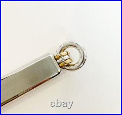 Vintage CARTIER must de Cartier Stamped Key Chain Pen Pocket Knife 1989