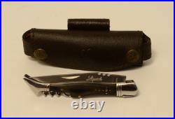 Vintage Laguiole Pocket Knife with corkscrew Handmade in France Mint