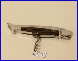 Vintage Laguiole Pocket Knife with corkscrew Handmade in France Mint