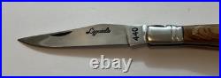 Vintage Laguiole Steel Pocket Hunting Camping Outdoor Fishing Knife W. Corkscrew