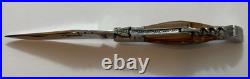Vintage Laguiole Steel Pocket Hunting Camping Outdoor Fishing Knife W. Corkscrew