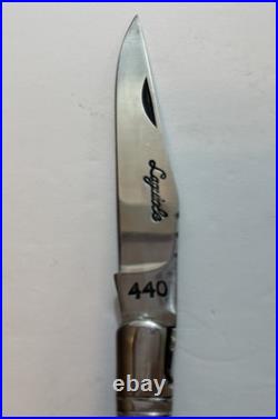 Vintage Laguiole Steel Pocket Hunting Camping Outdoor Fishing Knife W. Corkscrew