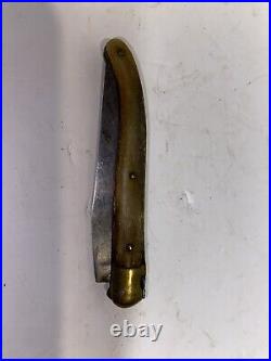Vintage Le Vrai Laguiole Besset Jne Jeune Folding Pocket Knife Wood Handle