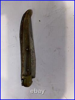 Vintage Le Vrai Laguiole Besset Jne Jeune Folding Pocket Knife Wood Handle