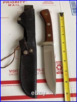 Vintage Pena Custom Knife & Sheath
