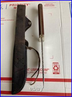 Vintage Pena Custom Knife & Sheath