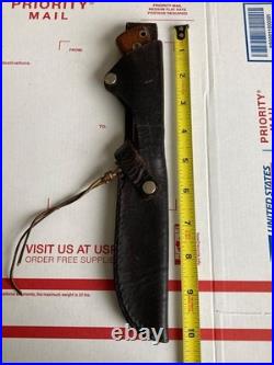 Vintage Pena Custom Knife & Sheath