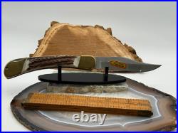 Vintage Puma Prince 210910 07/RC Single Blade Stag Handled Lockback-963.25