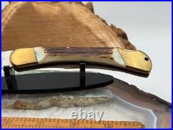 Vintage Puma Prince 210910 07/RC Single Blade Stag Handled Lockback-963.25