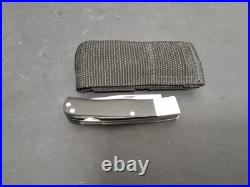 W. C. DAVIS Custom Micarta Folding 2-blade Hunter NEW RAYMORE, MO