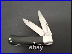 W. C. DAVIS Custom Micarta Folding 2-blade Hunter NEW RAYMORE, MO