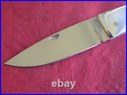 W. C. Davis Custom Handmade Drop Point Folding Lockback Hunting Knife