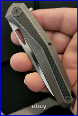 WE Knife Co. Caliber Frame Lock Knife