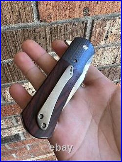 WF Kosie Steenkamp Knives Piuma Flipper