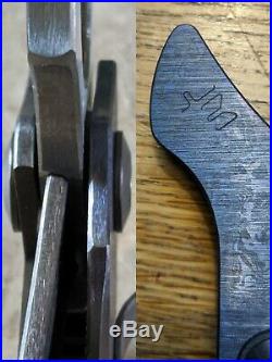 Warren Thomas Knife, Rhino Fighter, Ti Frame, Carbide Edged Blade, Very Rare