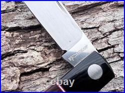 Wf Steenkamp Native M390 Iron Wood Gunstock Clip Blade Slip-joint