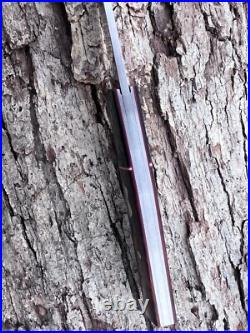 Wf Steenkamp Native M390 Iron Wood Gunstock Clip Blade Slip-joint