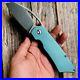 Wharncliffe Folding Knife Pocket Hunting Survival Army CPM-S35VN Steel Titanium