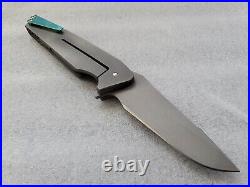 Will Moon Custom Mk7, Harpoon Spanto, CPM-154, Tapered Ti Frame, 3.5 Knife