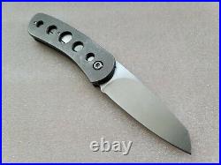 Willem Steenkamp Custom 2.75 Front-Flipper Linerlock, 2 Tone Satin N690 Blade