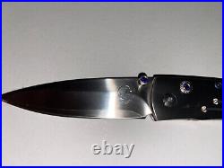 William Henry B05 Titan LE Pocket Knife Limited Edition With Sapphires