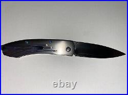 William Henry B05 Titan LE Pocket Knife Limited Edition With Sapphires