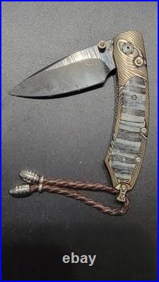 William Henry B09 CAMBRIA 129-0354 Wooly Mammoth Luxury Pocket Knife