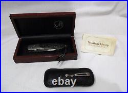 William Henry B12 CTD Folding Knife with Case