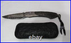William Henry B12 CTD Folding Knife with Case