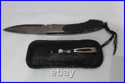 William Henry B12 CTD Folding Knife with Case