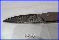 William Henry B12 CTD Folding Knife with Case