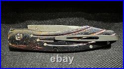 William Henry B12 Psychedelic Spear Point Pocket Knife