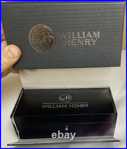 William Henry B12 Shock Knife -6/24/20 Spearpoint Copper Wave Damascus Blade NEW