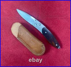 William Henry B5 Monarch Button Lock With ClipCase Sheath