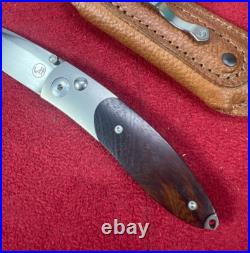 William Henry B5 Monarch Button Lock With ClipCase Sheath