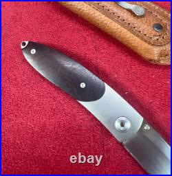 William Henry B5 Monarch Button Lock With ClipCase Sheath
