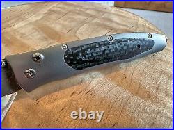 William Henry Carbon Fiber B30 Gentac TCD Pocket Knife Limited Edition of 500