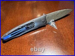 William Henry Carbon Fiber B30 Gentac TCD Pocket Knife Limited Edition of 500