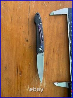 William Henry Carbon Fiber Folding Knife T10-CF (Rare, Discontinued)