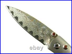 William Henry Copper Damascus B04 Pikatti Limited Ed 213/250 Knife Box & Papers