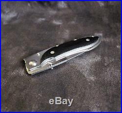 William Henry Custom-Made Folding Pocket Knife, 1990s USA