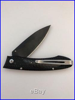 William Henry E6-3 WH Carbon Fiber EDC Knife M390 Steel